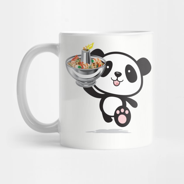 Happy Hotpot Panda by ghud